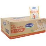  Sữa đậu nành Vinamilk nguyên chất gấp đôi Canxi lô 10 thùng x 48 bịch x 200 ml 