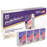  Sữa dinh dưỡng pha sẵn PediaSure 10+ hương vani lốc 4 hộp x 110ml 