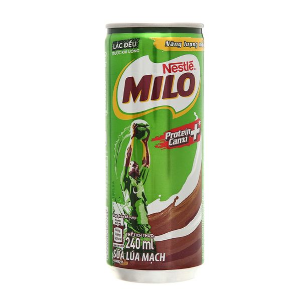  Thức uống dinh dưỡng Milo Nestle lon 240ml 