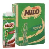  Sữa lúa mạch Milo nắp vặn thùng 24 hộp x 210ml 