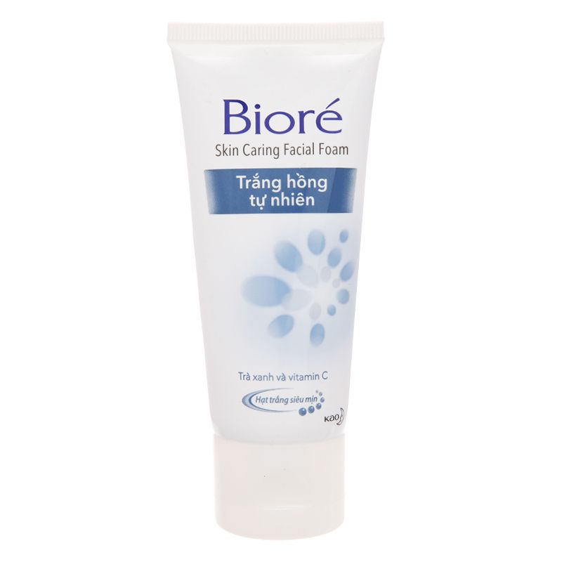 Sữa rửa mặt Bioré trắng hồng tự nhiên tuýp 100g – Chuỗi Tạp Hóa Việt ...
