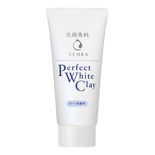  Sữa rửa mặt đất sét trắng Senka Perfect White Clay tuýp 50g 