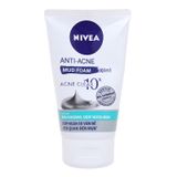  Sữa rửa mặt Nivea bùn khoáng dưỡng trắng chai 50g 