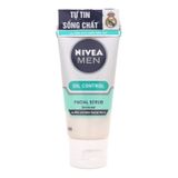  Sữa rửa mặt Nivea kiểm soát nhờn có hạt massage chai 50g 