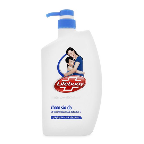  Sữa tắm Lifebuoy chăm sóc da chai 850g 