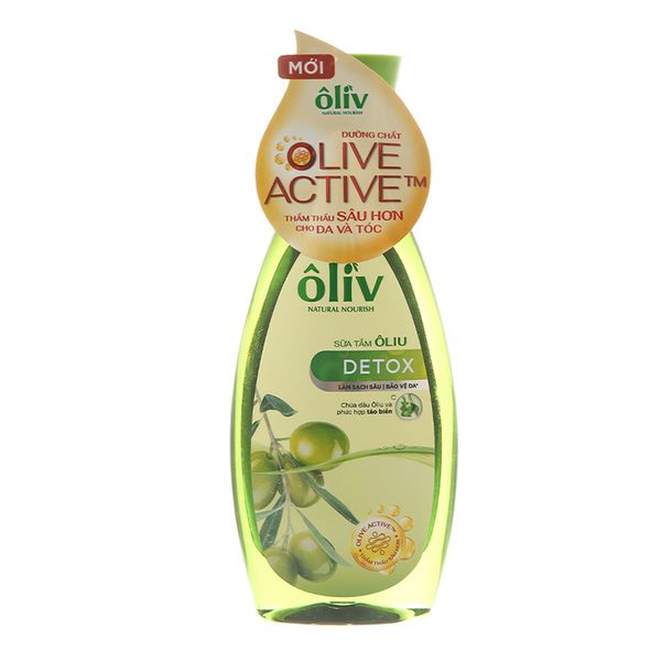  Sữa tắm Ôliv Detox sạch sâu bảo vệ da chai 250ml 