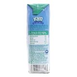  Sữa tiệt trùng Kun có đường lốc 4 hộp x 180 ml 