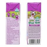  Sữa trái cây LiF Kun hương nho lốc 4 hộp x 180ml 