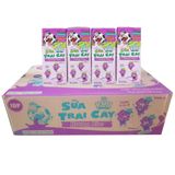  Sữa trái cây LiF Kun hương nho thùng 48 hộp x 180ml 
