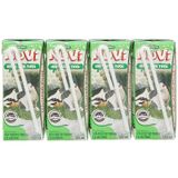  Sữa tươi tiệt trùng có đường Nuvi lốc 4 hộp x 180ml 