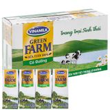  Sữa tươi tiệt trùng có đường Vinamilk Green Farm bộ 3 lốc x 4 hộp x 180ml 