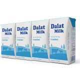  Sữa tươi tiệt trùng Dalat Milk ít đường lốc 4 hộp x 110ml 