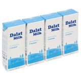  Sữa tươi tiệt trùng Dalat Milk ít đường thùng 48 hộp x 180ml 