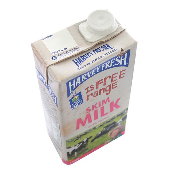  Sữa tươi tiệt trùng Harvey Fresh Skim Milk tách béo hộp 1 lít 
