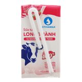  Sữa tươi tiệt trùng Lothamilk hương dâu lốc 4 hộp x 110ml 