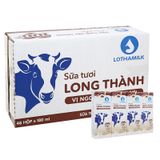  Sữa tươi tiệt trùng Lothamilk socola thùng 48 hộp x 180ml 