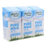  Sữa tươi tiệt trùng Meadow Fresh ít béo lốc 3 hộp x 200ml 