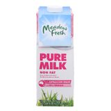  Sữa tươi tiệt trùng Meadow Fresh không béo thùng 12 hộp x 1 lít 