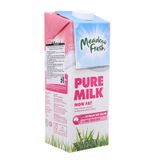  Sữa tươi tiệt trùng Meadow Fresh không béo hộp 1 lít 