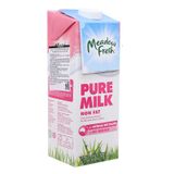  Sữa tươi tiệt trùng Meadow Fresh không béo thùng 12 hộp x 1 lít 