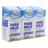  Sữa tươi tiệt trùng Meadow Fresh nguyên kem thùng 24 hộp x 200ml 