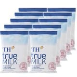  Sữa tươi tiệt trùng TH true MILK Có đường bộ 10 gói x 220ml 