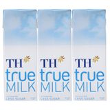  Sữa tươi tiệt trùng TH true MILK ít đường thùng 12 hộp x 1 lít 