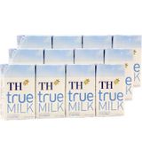  Sữa tươi tiệt trùng TH true MILK ít đường lốc 4 hộp x 110ml 