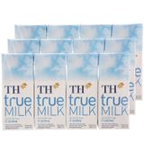  Sữa tươi tiệt trùng TH true MILK ít đường thùng 48 hộp x 180ml 