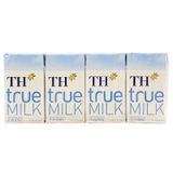  Sữa tươi tiệt trùng TH true MILK ít đường lốc 4 hộp x 110ml 