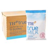  Sữa tươi tiệt trùng TH true MILK ít đường thùng 48 bịch x 220ml 