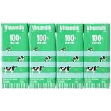  Sữa tươi Vinamilk 100 có đường lốc 4 hộp x 180ml 