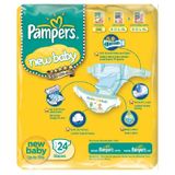  Tã dán Pampers cao cấp Newborn dưới 5 kg gói 24 miếng 