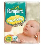  Tã dán Pampers cao cấp Newborn dưới 5 kg gói 24 miếng 