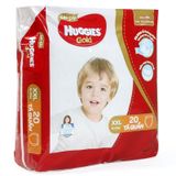  Tã quần Huggies Gold cao cấp size XXL từ 15 -25kg gói 20 miếng 