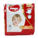  Tã quần Huggies Gold cao cấp size XXL từ 15 -25kg gói 20 miếng 