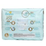  Tã quần Pampers Nhật Bản new size L từ 9-14kg gói 34 miếng 