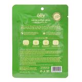  Mặt nạ giấy chứa dầu ôliu và dâu tằm Ôliv nuôi dưỡng trắng da bộ 3 gói x 20g 