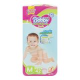  Tã quần Bobby size M dành cho bé 6 - 11kg gói 18 cái 