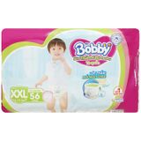  Tã quần Bobby size XXL dành cho bé 15 - 25 kg gói 56 cái 