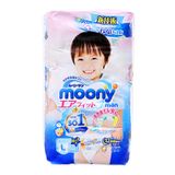  Tã quần Moony Man bé trai size L 9 - 14kg gói 44 miếng 