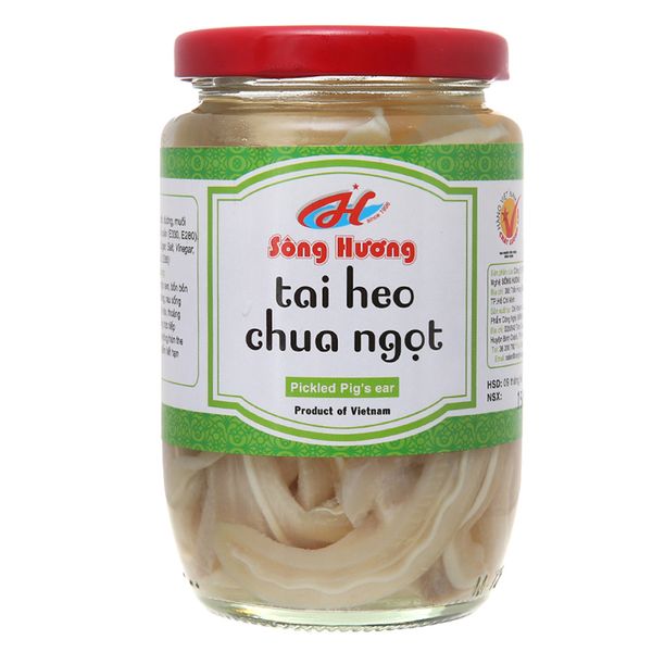  Tai heo chua ngọt Sông Hương hũ 350g 