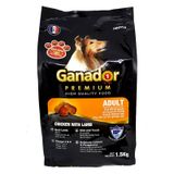  Thức ăn cho chó vị gà với thịt cừu Ganador gói 1,5kg 