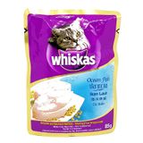  Thức ăn dành cho mèo lớn Whiskas vị cá biển túi 85g 