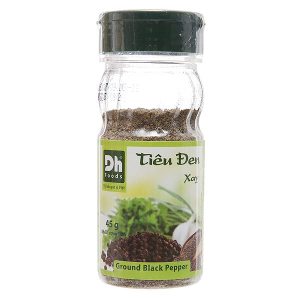  Tiêu đen xay DH Foods hũ 45g 