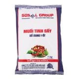  Muối tinh sấy bổ sung i-ốt Sosalco gói 1kg 