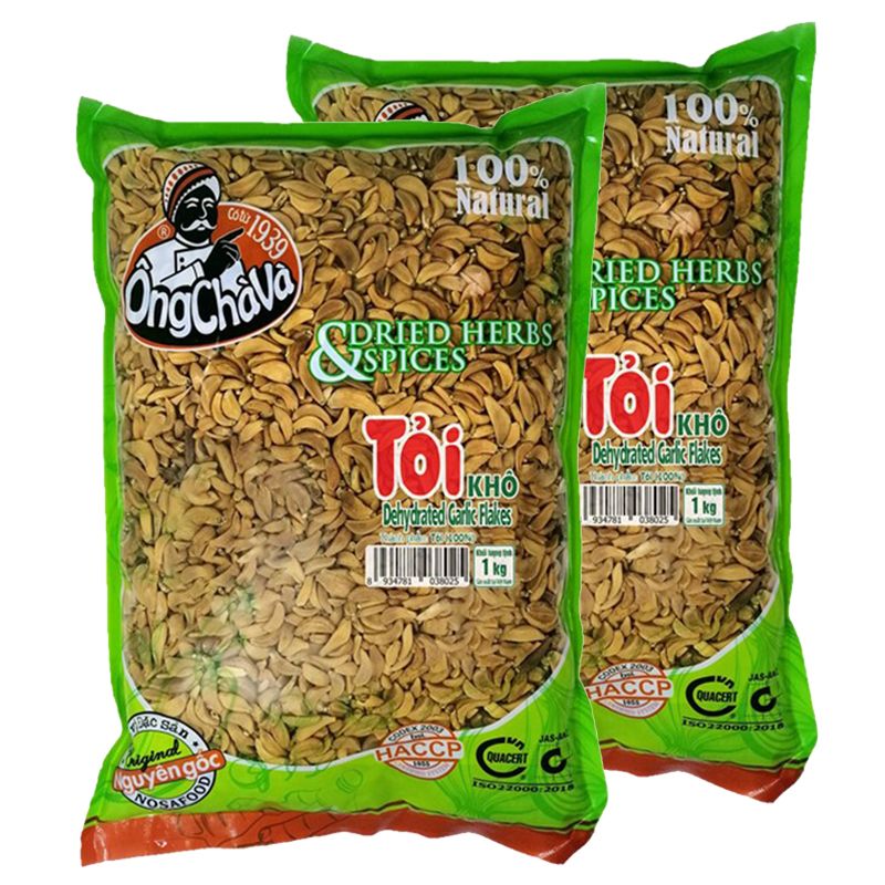  Tỏi tép sấy Ông Chà Và gói 1 Kg 