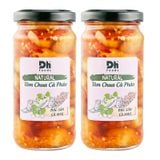  Tôm chua Cà pháo DH Foods natural bộ 2 hũ x 220g 