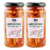  Tôm chua Ngó Sen DH Foods natural bộ 2 hũ x 240g 