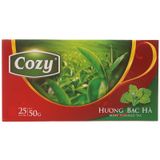  Trà bạc hà Cozy 2g x 25 túi hộp 50g 